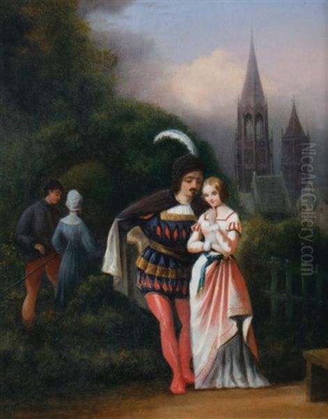 Courting In The Gardens - view 1