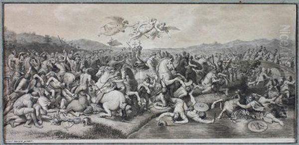 Die Reiterschlacht Nach Raphael - view 1