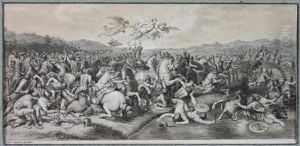 Die Reiterschlacht Nach Raphael by Antoine Chazal