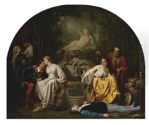 Les Filles D'eve by Charles Camille Chazal