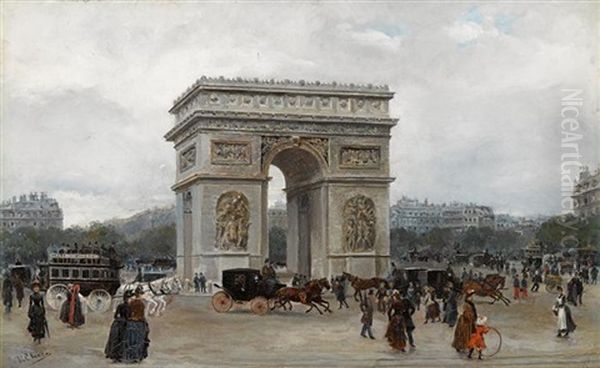 View Of The Arc De Triomphe - view 1
