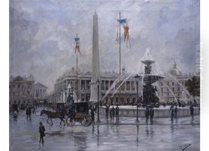 Place De La Concorde In Paris