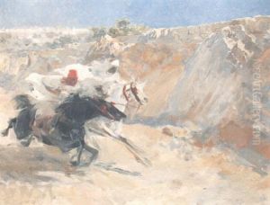 Study For A Fantasia by Ulpiano Checa y Sanz