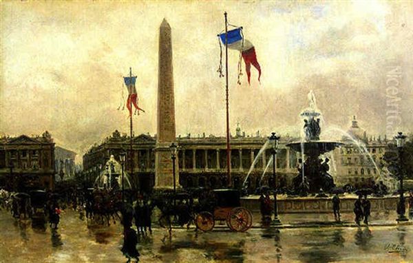 A View Of The Place De La Concorde - view 1