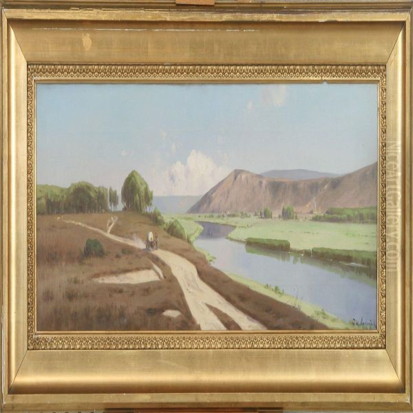Landscape Scenery Witha Steam - view 1