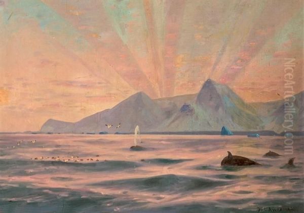 A View Of A Greenlandic Fiord - view 1