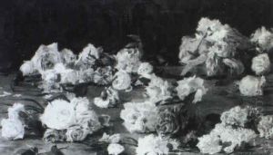 Rosas Y Claveles by Ulpiano Checa y Sanz