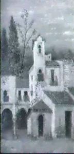 Dorfmotiv Aus Spanien Dorfmotiv Aus Spanien
