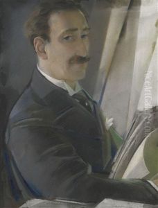 Portrait Of An Artist Said To Be Leon Bakst