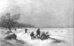 Treibjagd Auf Hasen