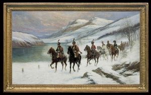 Napoleon Army In Spanish Mountains