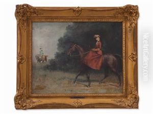 Riders In The Park (double-sided) by Jan van Chelminski