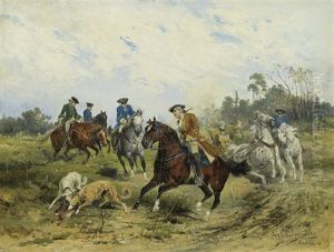 Hares Hunting
