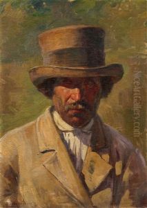 Portrait Of A Man In A Hat