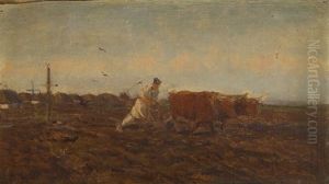 Ploughing by Josef Chelmonski