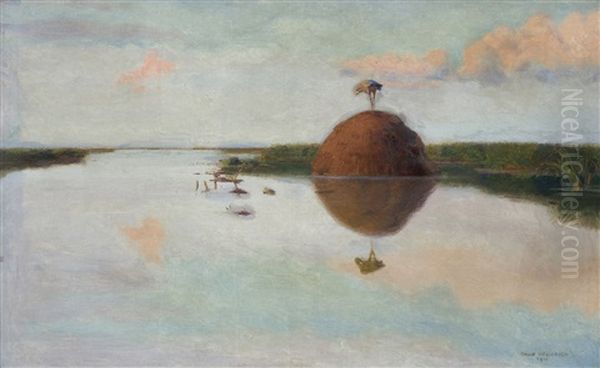 Sunset On The Marshes - view 1