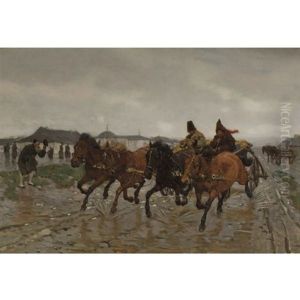 Quadriga by Josef Chelmonski