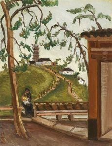 At Leisure Below The Pagoda Hill