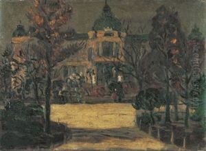 Museum In Autumn