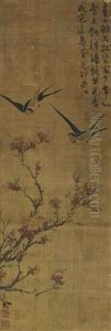 Swallows And Plum Blossoms Swallows And Plum Blossoms