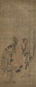 Scholar And Attendants