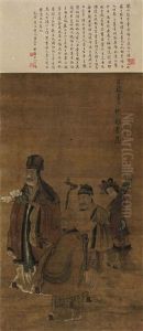 Presenting Birthday Gifts by Chen Hongshou