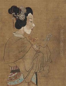 Ladies by Chen Hongshou
