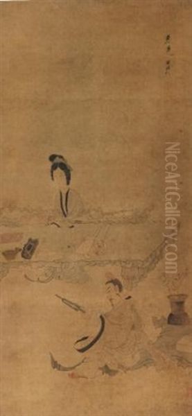Playing The Qin - view 1
