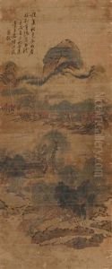 Landscape by Chen Hongshou