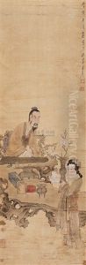 Figure by Chen Hongshou
