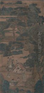 Landscape by Chen Hongshou
