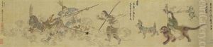 Mythical Figures by Chen Hongshou