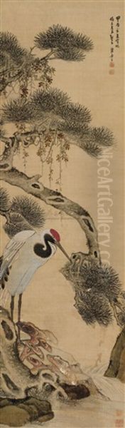 Living As Long As The Pine And Crane - view 1