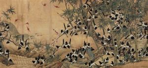 Great Happiness Auspicious Bats And Magpies Great Happiness Auspicious Bats And Magpies