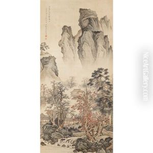 Fall Landscape by Chen Shaomei