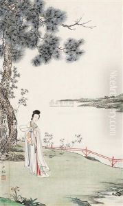 Lady Under The Tree by Chen Shaomei