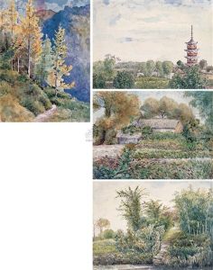 Landscape by  Chen Shizeng