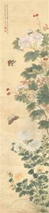 Flowers And Butterflies by Chen Shu