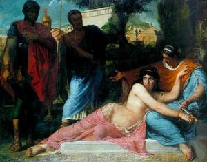 Antoine Et Cleopatre by Paul Chenavard