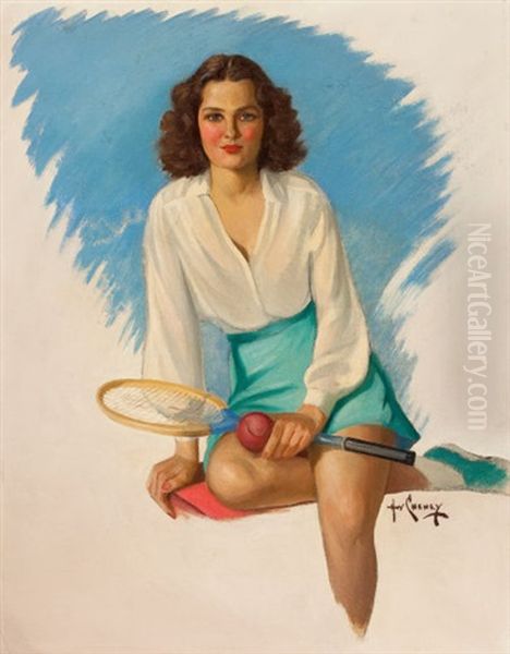 Tennis Girl - view 1