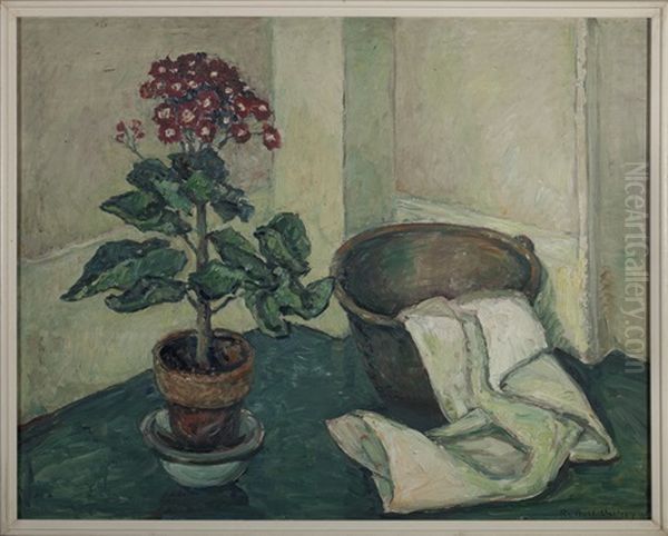 Still-life With Geranium - view 1