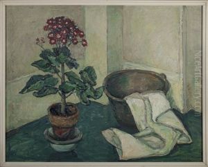 Still-life With Geranium Still-life With Geranium