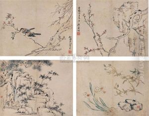 Flowers And Birds by Cheng Jiasui
