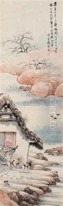 Landscape And Animals by Cheng Zhang