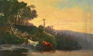 La Vachere, Environs Du Bugey by Augustin Pierre Bienvenue Chenu