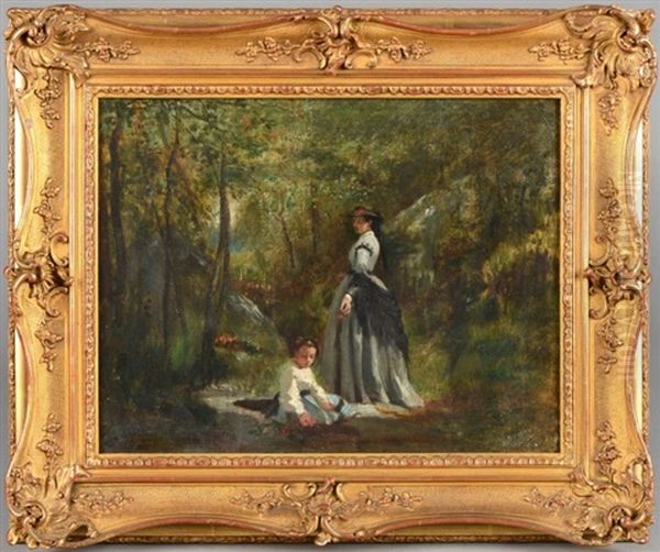 Mere Et Son Enfant Dans Un Enfant - view 1