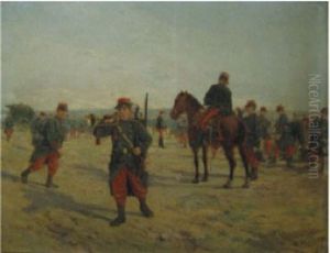 Les Grandes Manoeuvres by Emile Chepfer
