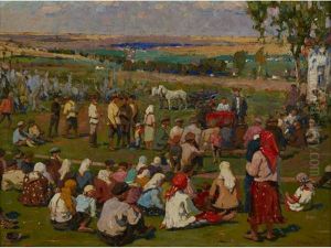 In The Village by Efim M. Cheptsov