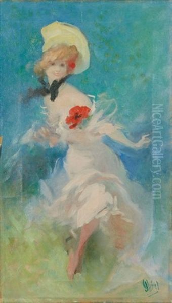Femme Au Coquelicot - view 1