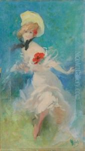 Femme Au Coquelicot